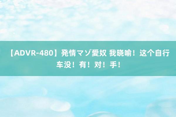 【ADVR-480】発情マゾ愛奴 我晓喻!这个自行车没!有!对!手!